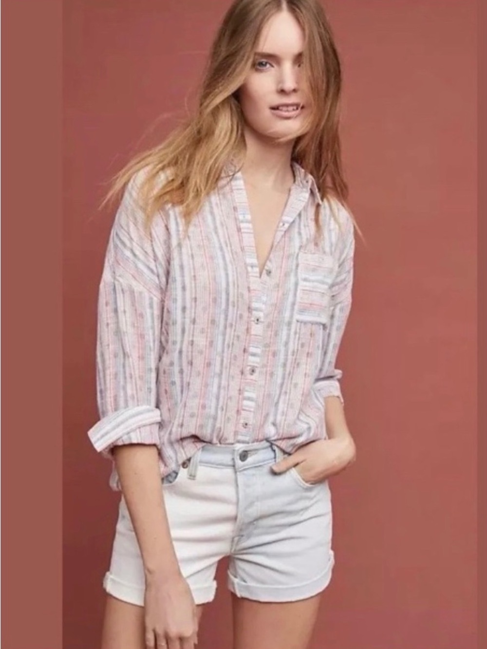 Anthropologie Breckenridge Top Size S